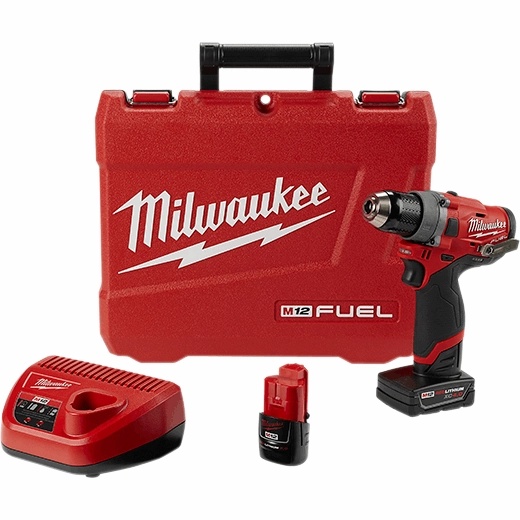 Picture of Milwaukee Electric Tool 250-22 Milwaukee Electric Tool M12 Fuel™ 1/2" Drill Driver Kit